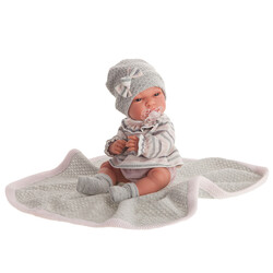 Antonio Juan. Кукла Antonio Juan BABY TONET ATOQUILLA GRIS 33 cm (8435083600298)