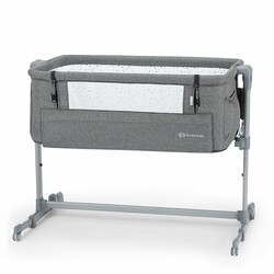 Kinderkraft. Приставная кроватка-люлька Kinderkraft Neste Up Gray Melange (KKLNESTGRYM00N) (34954)