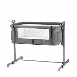 Kinderkraft. Приставная кроватка-люлька Kinderkraft Neste Gray Melange (KKLNESTGRYM000) (201997)