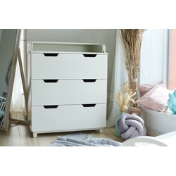ANV. Пеленальный комод Классика на 3 ящика белый (25532740)