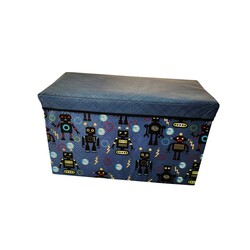 Baby Comfort. Ящик-пуф для игрушек Роботы (27784490)