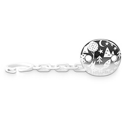 Suavinex. Кліпса для пустушки, "Fox - історії лисиці"/сіра (307213)