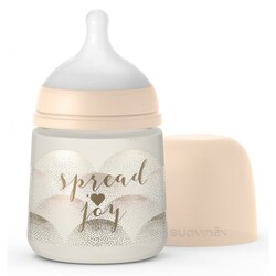 Suavinex. Бутылочка 150 мл, физиологическая соска медленный поток (307058)