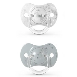 Suavinex. Пустышка физиологическая (2 шт), 6-18 месяцев, "Волшебные истории" (307333)