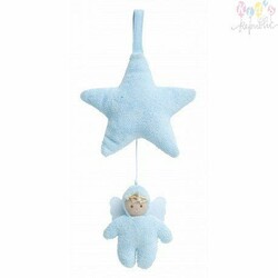 Trousselier. Подвеска музыкальная звезда с ангелом голубая (3457010110224)
