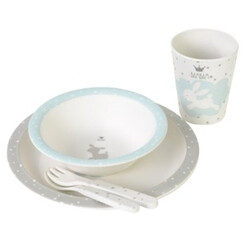 BamBam. Комплект детской посуды из бамбукового волокна (8711811094530)