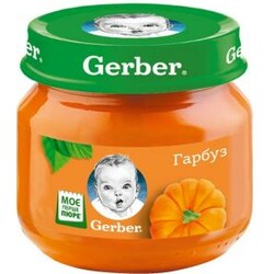 Gerber Овощное пюре"Тыква", 6+ м. 80 гр. (348173)