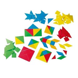 Gigo. Игра-головоломка Танграм, 105 эл. (1043)