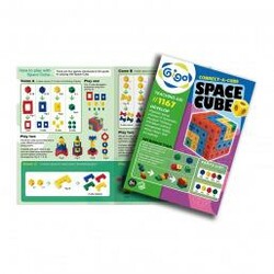  Gigo . Обучающий набор Объемные фигуры из кубиков, 2 см (1167)