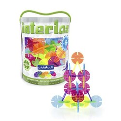 Guidecraft. Конструктор Interlox Discs Диски, 96 деталей (G16834)