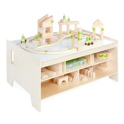 Guidecraft . Стол для деревянной дороги Block Science (G2400)