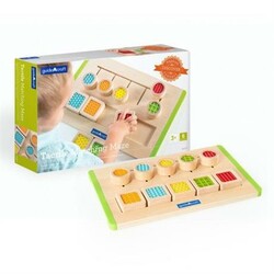 Guidecraft. Тактильний сортер Manipulatives Лабіринт з фактур (G5079)