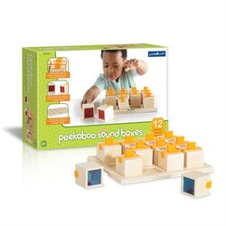 Guidecraft. Гра Manipulatives Звукові коробочки (G5084)