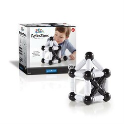 Guidecraft. Магнитный конструктор Better Builders Reflections, 29 деталей (G8307)