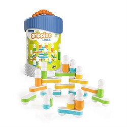 Guidecraft. Магнитный конструктор Grippies Links, 24 деталей (G8318)