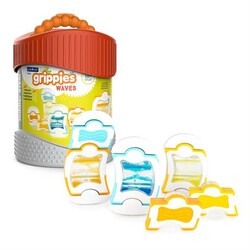 Guidecraft . Магнитный конструктор Grippies Waves, 12 деталей (G8325)