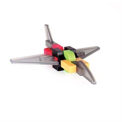 Guidecraft. Конструктор IO Blocks Літаки і кораблі з доповненої 3d реальністю, 59 деталей (G9608)