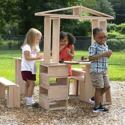 Guidecraft . Модульный конструктор Полые блоки для улицы, 25 эл. (G97078)