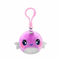 Squeezamals. Ароматная мягкая игрушка S3 – НАРВАЛ ДЖОЙ (6 cm, на клипсе)(SQS00866J)