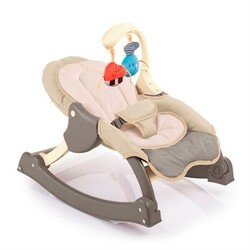 Крісло-гойдалка MusiCozzi Joy, шоколадний (4011.101.01)