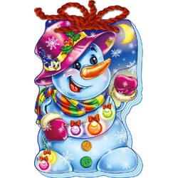 Ранок. Книга детская Мягкий новый год. Снеговик русс.яз. (9789667473358)