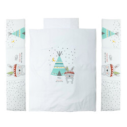 Interbaby. Комплект постельного белья Interbaby Tipi Oso Menta 6 эл (2100081002462)