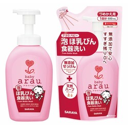 Arau. Жидкость для мытья детской посуды Baby Bottle Wash 500 мл (25884)
