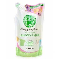 Saraya. Жидкость для стирки Happy Elephant 720 мл наполнитель (26033)