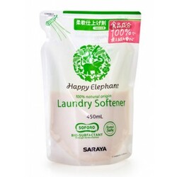 Saraya. Ополіскувач для білизни Happy Elephant 450 мл наповнювач (26065)
