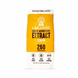 Saraya. Lakanto Liquid Monkfruit Lemon жидкий подсластитель, 52мл (136-6)