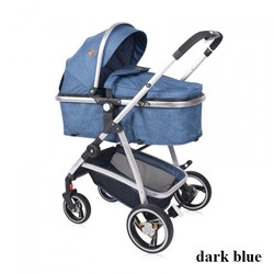 Lorelli. Коляска-трансформер SOLA SET (dark blue)