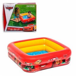 Intex. Басейн дитячий надувний Intex Тачки 85x85x23 см (Intex 57101)
