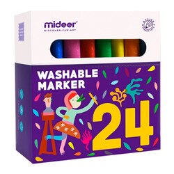 Mideer. Маркеры Mideer, 24 шт (MD4070)