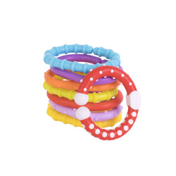 Baby Team. Набор "Веселые колечки", 8 шт.,(8860)