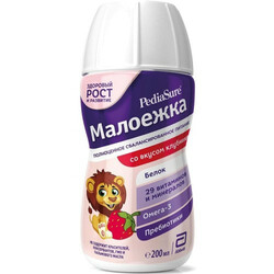 PediaSure. ПедиаШур Малоежка со вкусом клубники, 200 мл. (015280)