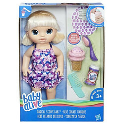 Hasbro. Лялька Hasbro Baby Alive Малятко з морозивом, 30 см(5010993380282)