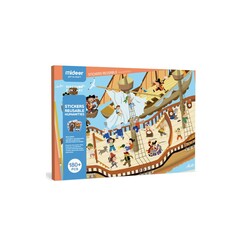 Mideer. Багаторазові наклейки Mideer гуманітарні науки (MD1017)