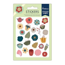 Mideer. Барвисті наклейки "Рослини" (MD4005)