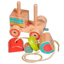 Lucy & Leo. Каталка-сортер паровозик (LL157)