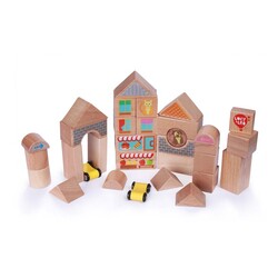 Lucy & Leo. Кубики (середній набір, 25шт) (LL174)