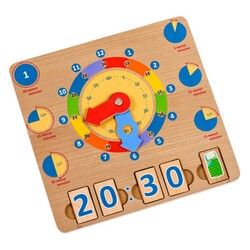 Lucy&Leo. Бизиборд "Учим время" (LL184)