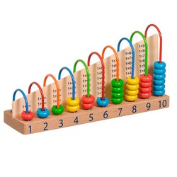 Игрушки из дерева. Арифметический счет (Д013)