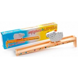 Игрушки из дерева. Горка "Овечка" (Д151)