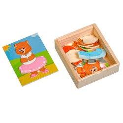 Игрушки из дерева. Ведмежа Катя (Д181а)