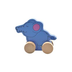 Іграшки з дерева. Каталка-слон (Д300)