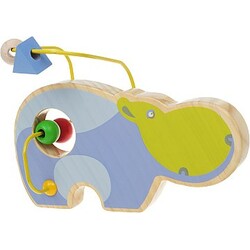 Игрушки из дерева. Лабиринт Бегемот (Д350)