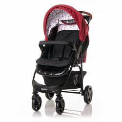 Bertoni/Lorelli. Коляска Lorelli DAISY SET с автокреслом (red/black lighthouse)