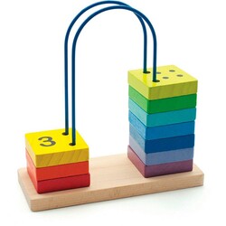 Игрушки из дерева. Лабиринт счет 10 (Д371)