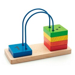 Іграшки з дерева. Лабіринт рахунок 5 (Д372)