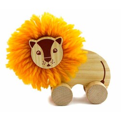 Іграшки з дерева. Помпон Лев (Д396)
